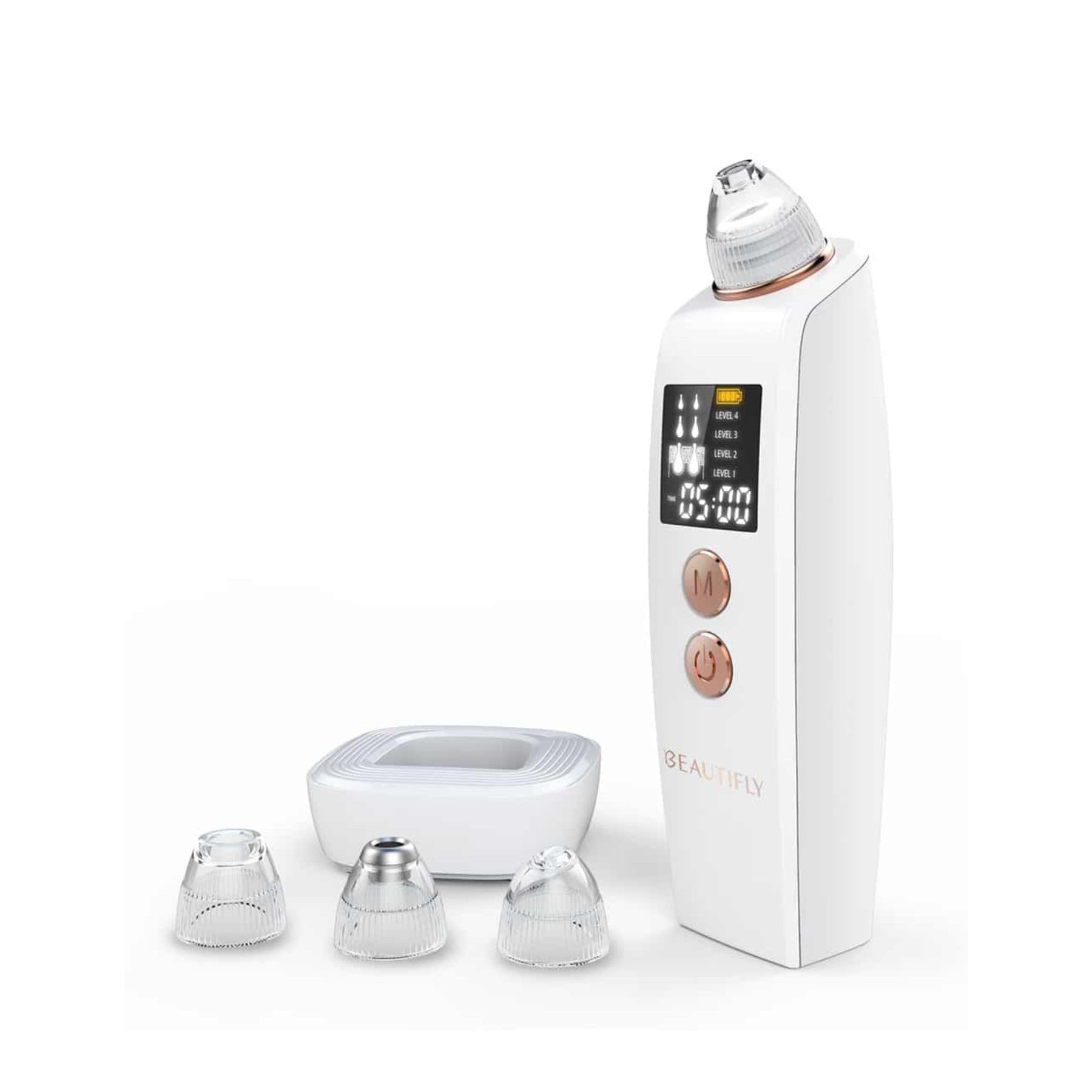Diamant Microdermabrasion Gerät B-Derma Pro Beautifly, Mitesserentferner Porenreiniger, Porensauger, Blackhead Remover Vacuum Face Cleaner, Gesichtsreinigung, Gesichtspflege, Peeling Gesicht
