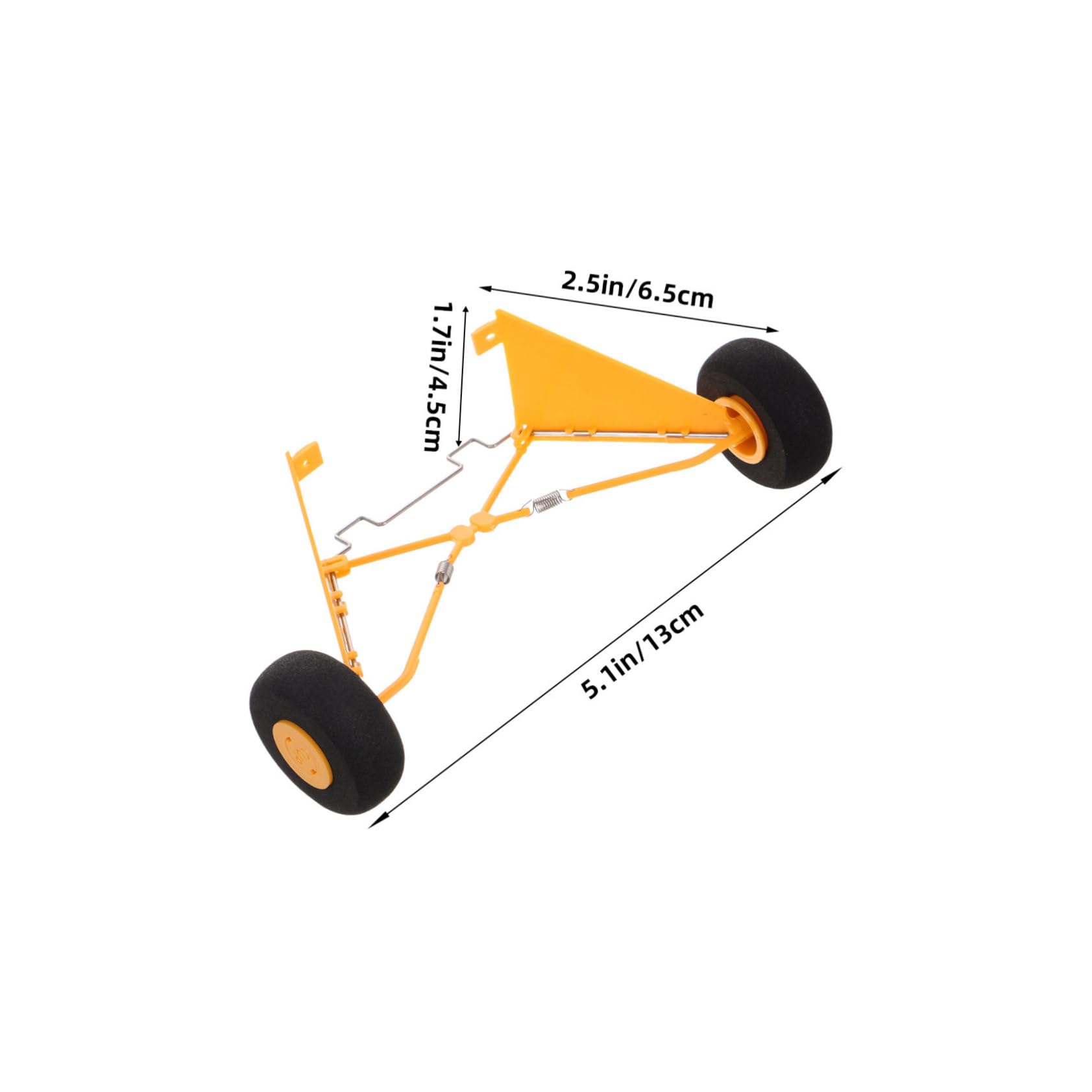 Vaguelly Replacement Airplane Landing Gear Lightweight Stable Design for Improved Functionality Compatible with for All Skill Levels Enhances Stability