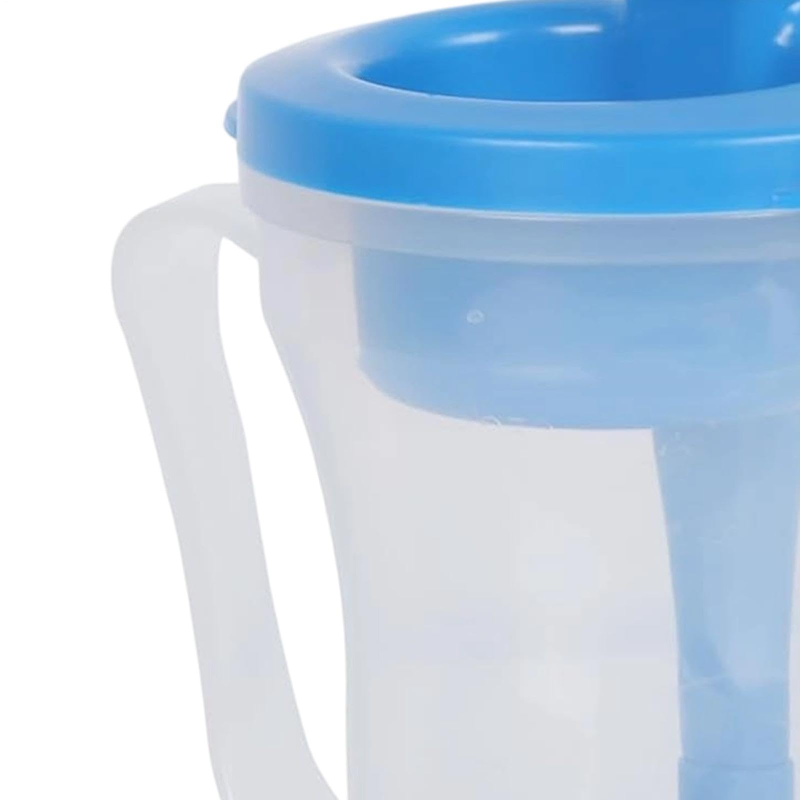 Generico Bicchiere per anziani - per l'erogazione 'acqua misurata, design anti-soffocamento regolabile da 5 10 ml | Supporto per la deglutizione sicura con cannuccia integrata, per l'idratazion