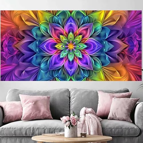 Peinture Diamant 100x300cm Idéal pour Décorer un Grand Couloir ou un Grand Salon