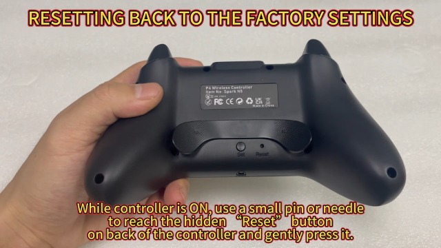 QRD Spark N5 Wireless Controller – Für PS5, PS4, PC, Steam Deck, Mit Hall-Effekt Joysticks