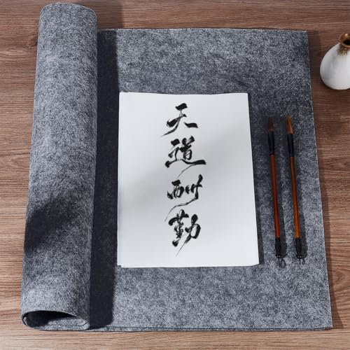 Tapis de bureau réutilisable en feutre pour dessin à l'eau