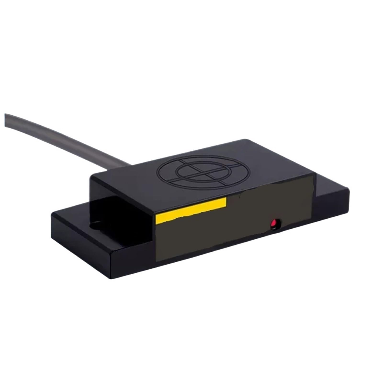 WQGQPXOB E2K-F10MC1 Rectangular Capacitance Liquid Level Sensor DC 3 Wire Capacitive Proximity Switches Plastic Breeding Detector(E2K-F10MC1-NPN-NO)