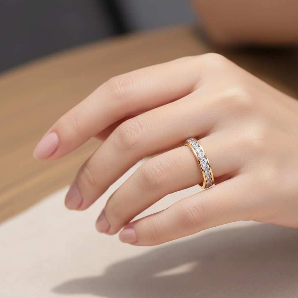 Personalized Couple's Matching Rings
