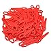 Produktbild Rasentrimmer-Klingen, 100 Stück Rot Ersatzmesser Mähmesser Akku-Rasentrimmer Fester Garten Rasen Trimmer Zubehör für FRT18A FRT18A1 Art 46155 FRT20A1