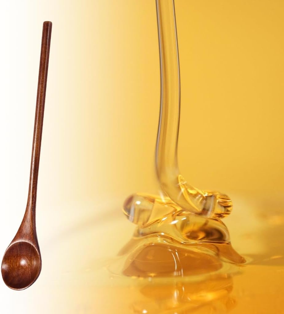 3Pcs Natural Wooden Spoons Portable Stirring Spoons For Stirring And Serving