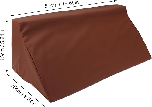 Miniatura 2 de TOPINCN Almohada de cuña corporal para dormir, evitando úlceras por decúbito con forma de R, espuma suave, posicionadores de cuerpo de cuña lavable,