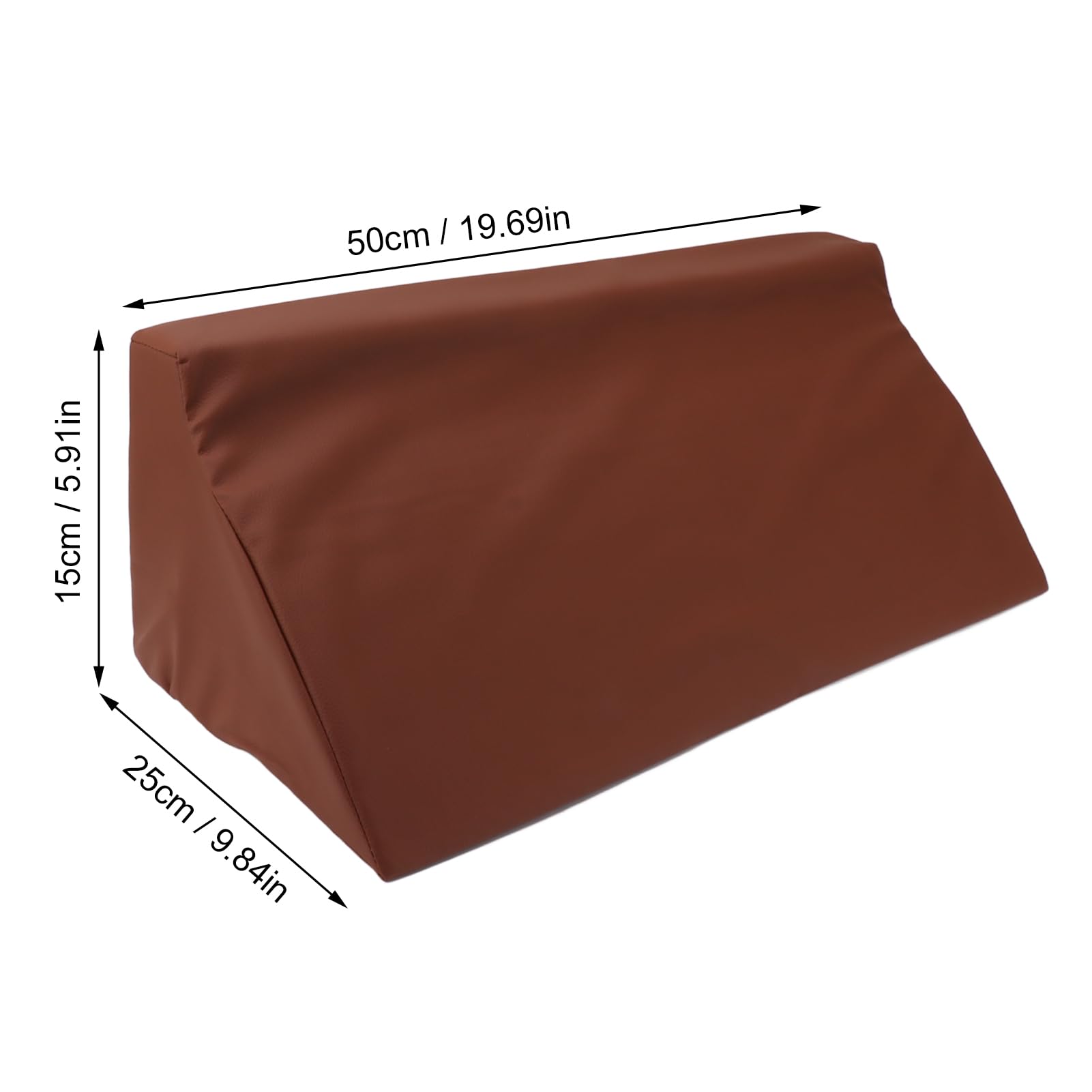 Body Wedge Pillow for Sleeping Preventing Bedsores with R shaped, Soft Foam Bed Wedge Body Positioners Washable, Multipurpose Triangle Pillow for After Surgery and Side Sleeper