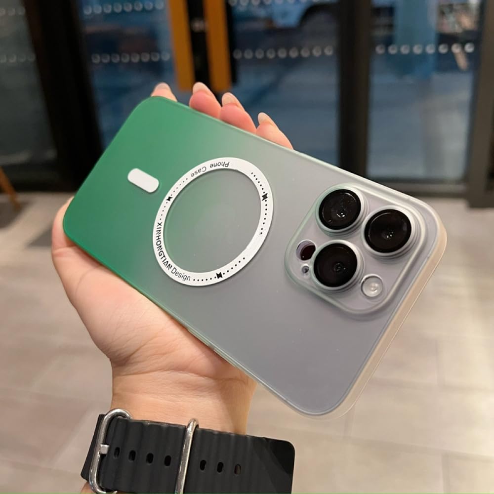 Étui iPhone 11 vert dégradé pour protéger votre téléphone au bureau