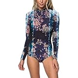Oceanic O'Neill Women's Dive One Piece, Blue Multi Floral, Large