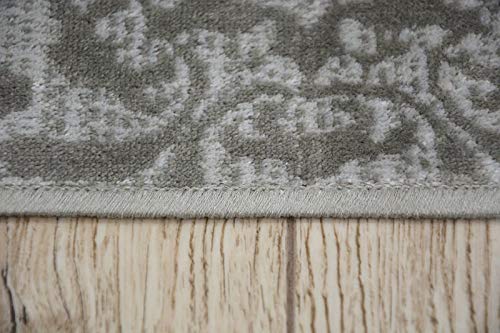Tapis de sol vintage gris Nobis 84312 créer un coin lecture chaleureux