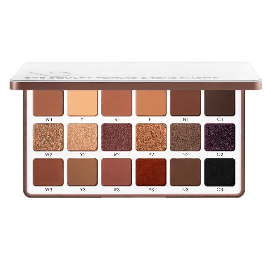 Natasha Denona EYE SCULPT TEXTURE AND TONE EYESHADOW PALETTE – Dramatic