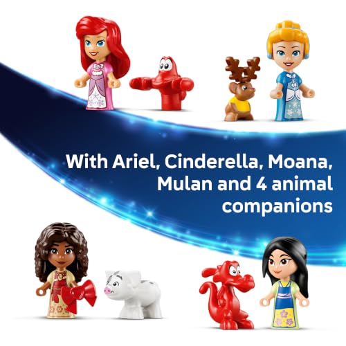 LEGO Disney Princess Advent Calendar 2026 43298 | Christmas Advent Calendar for Kids 2026, 4 Disney Microdolls, Building Toy, Girls & Boys, Ages 5+, 290 pieces - image 5