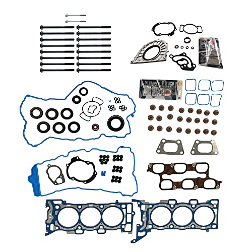 Image of Partsflow Full Gasket Set Head Bolts For 2010 Buick Allure For 2010 Buick Lacrosse For 2012 Chevrolet Captiva Sport For 2010-2012 Gmc Terrain For 2010-2012 Chevrolet Equinox 3.0L T598323