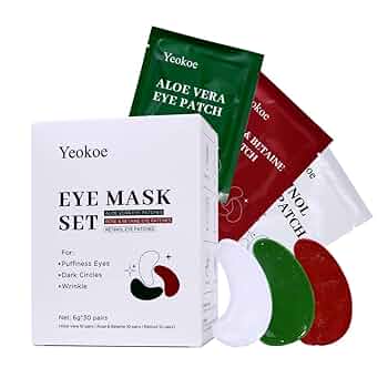 Amazon.com: Yeokoe Under Eye Patches For Puffy Eyes and Dark