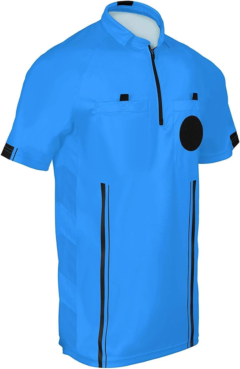 Youth Referee Soccer Jersey (as1, Alpha, m, Regular, Blue)