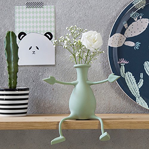 Florino – Friendly Flower Vase Modern Home Décor Vase For Flowers Unique Gifts By Peleg Design (Mint) #TOP4