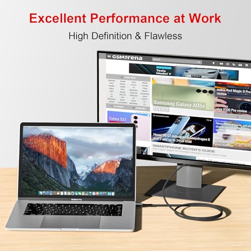 Cable Mini Displayport a Mini HDMI Thunderbolt 2 de 6 pies para Surface Dock a VILVA 4