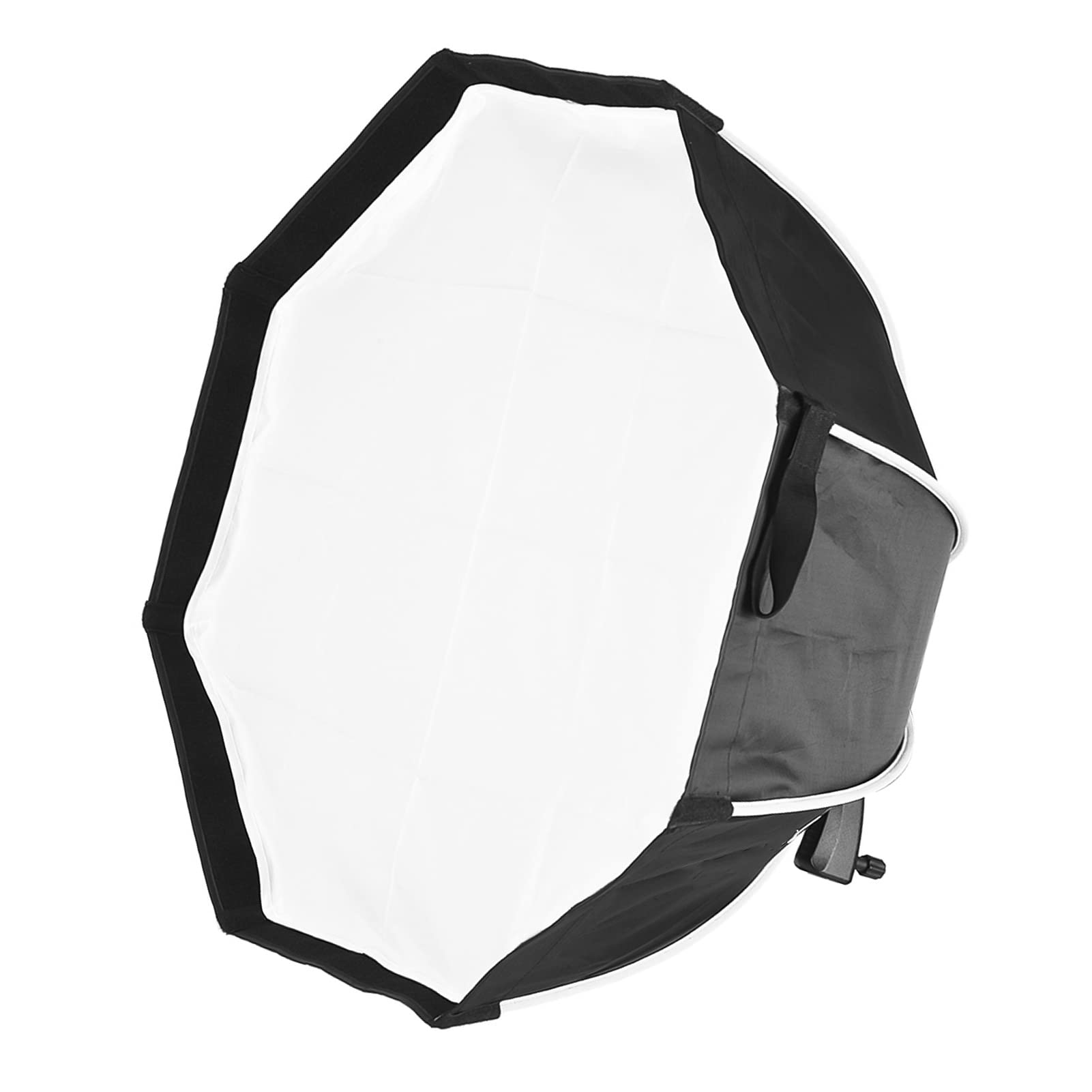 Składany ośmiokątny softbox 120 cm, regulowany uchwyt, profesjonalne akcesoria oświetleniowe do fotografii portretowej w studiu