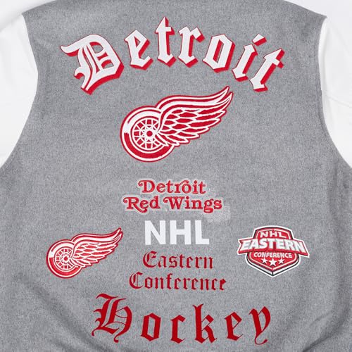 Image of Pro Standard Mens NHL Old English Varsity Jacket