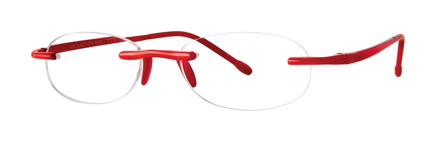 Scojo New York Gels Original Reading Glasses 1.25x ACTION RED Readers for Men & Women Stylish, Scratch-Resistant Lenses - Review, Price and Buying Guide
