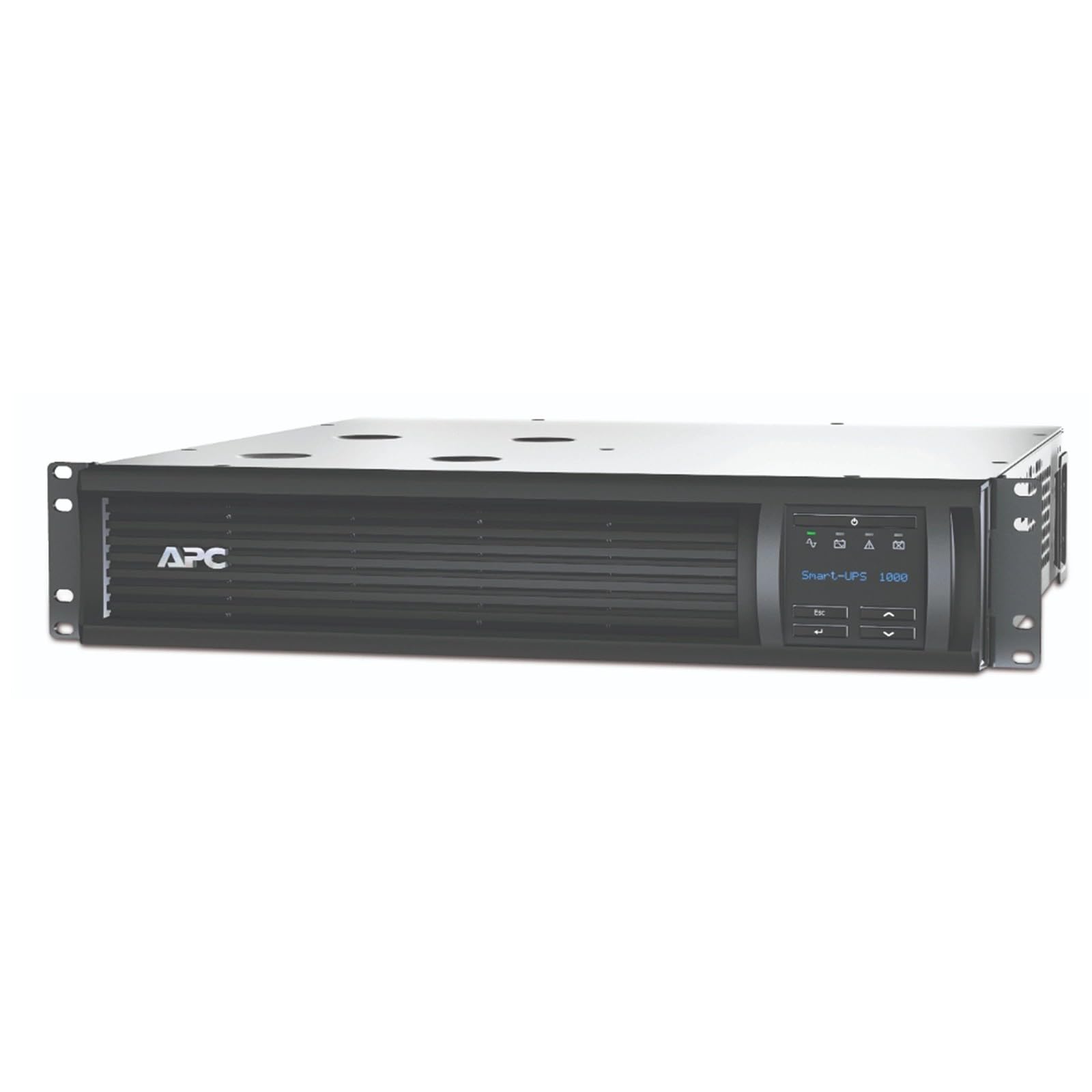 APC Smart-UPS SMT-SmartConnect - SMT1000RMI2UC - Onduleur 1000VA (Montage en Rack 2U, Cloud Monitoring, 4 Prises IEC-C13), Noir