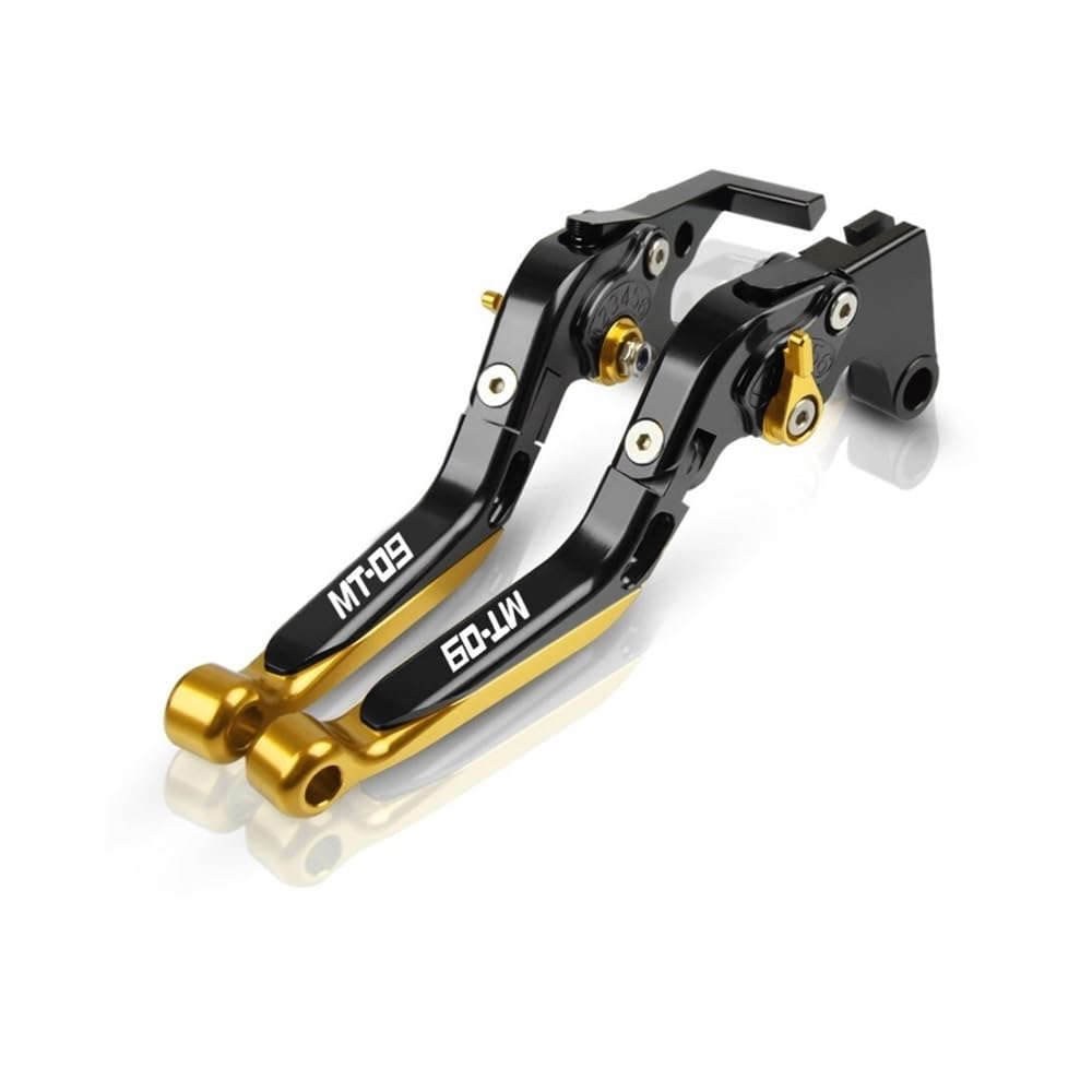 Zdgxfhsrh Titanium Motorcycle Brake Clutch Levers For Ya&Maha Mt09 2014-2019 Motorcycle Adjustable Telescopic Brake Clutch