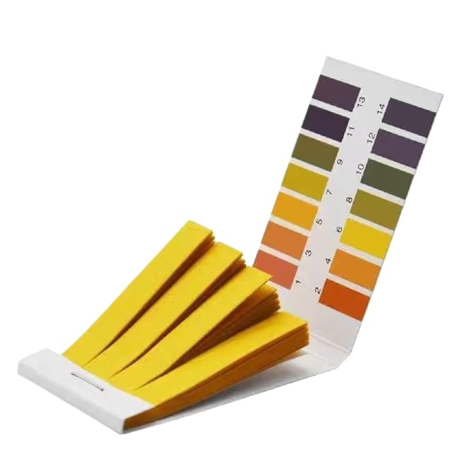 Carta per test pH da laboratorio universale per acido e alcalino, strisce reattive per pH umano del suolo liquido amniotico (80 libri)