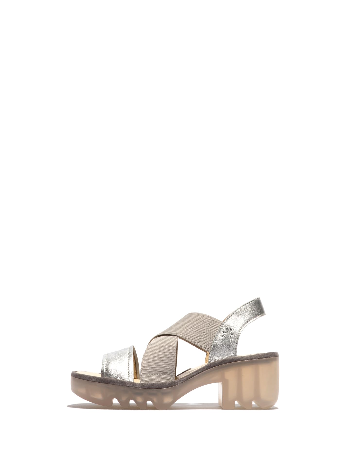 Fly London TAJI502FLY, Sandal Women's Fashion Shoes, SILVER, 2