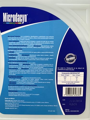 Antisépticos, Pet Products estericide spray antiseptico Marca Microdacyn (3)