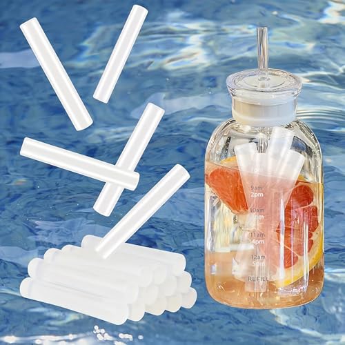 8 cubitos de hielo reutilizables de plástico para bebidas, lavables, congelables, para botellas de agua, whisky, vodka, café, cerveza, vino