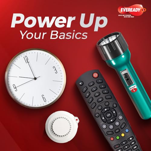 Image of Eveready Carbon Zinc AA Battery Pack of 10 + AAA Battery Pack of 10, Anti-Leak, 3X EMD Power, 300 Test Certified, Suitable for Regular-Drain Devices & Toys