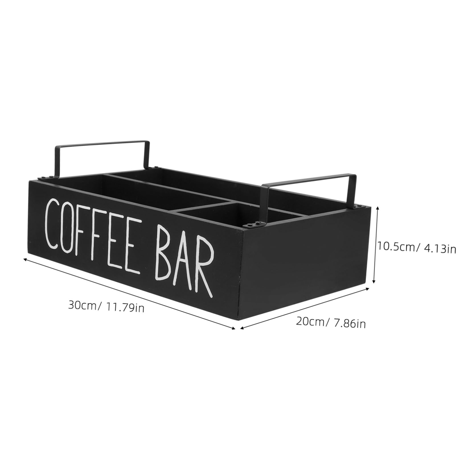 caja de almacenamiento caja de madera organizadores y almacenamiento de té organizador de té Negro Reutilizable