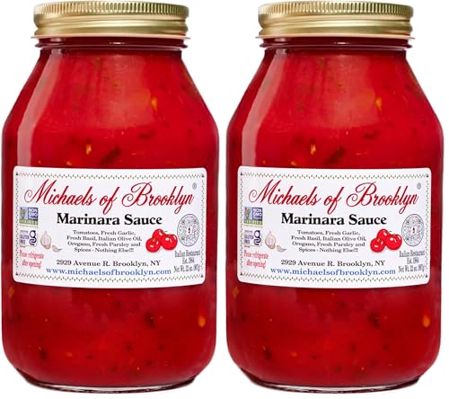 Image of Michael's of Brooklyn Marinara Sauce, 32 oz (Pack of 2)