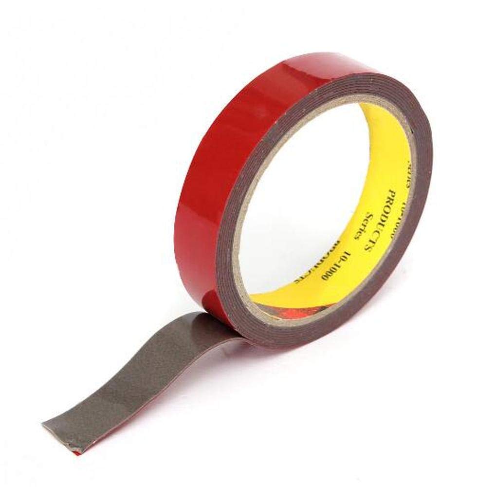1 Rotolo 33M Nastro Biadesivo Adesivo In Schiuma Acrilica Super Appiccicosa Per Interni Auto Fissi (15mm)