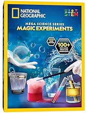 National Geographic Science Magic Kit �C Science Kit for Kids with 100+ Unique Experiments and Magic Tricks, Chemistry Set and STEM Project, Kids Gifts