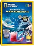National Geographic Science Magic trousse – Kit de science pour les enfants avec 100+ Expériences uniques et tricks magiques, ensemble de chimie et STEM Projet, Cadeaux pour enfants