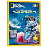 National Geographic Science Magic Kit – Science Kit for Kids with 100+ Unique Experiments and Magic Tricks, Chemistry Set and STEM Project, Kids Gifts