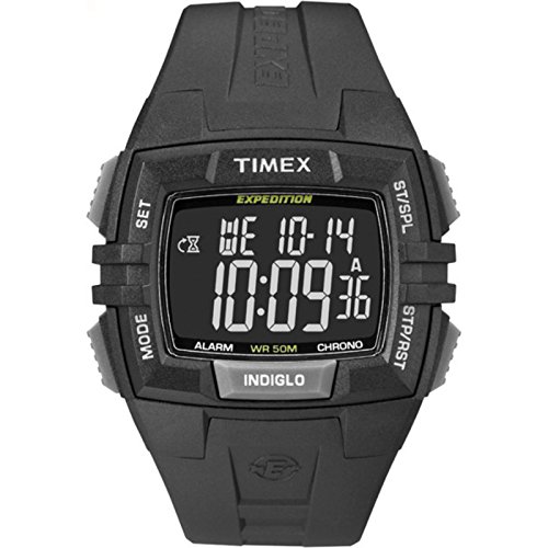 Preisvergleich Produktbild Timex Herren-Armbanduhr XL Full Pusher CAT Digital Resin T49900