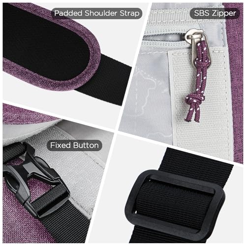 Image of OIWAS Messenger Bag for Women, 17 Inch Laptop Crossbody Bags Men Casual Satchel Shoulder Bag College Travel Office Briefcase