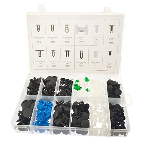 AB Tools-Neilsen Abrazadera del guarnecido de Fiat Surtido Conjunto retenedor Clips de sujeción pasacables Fijaciones 308pc