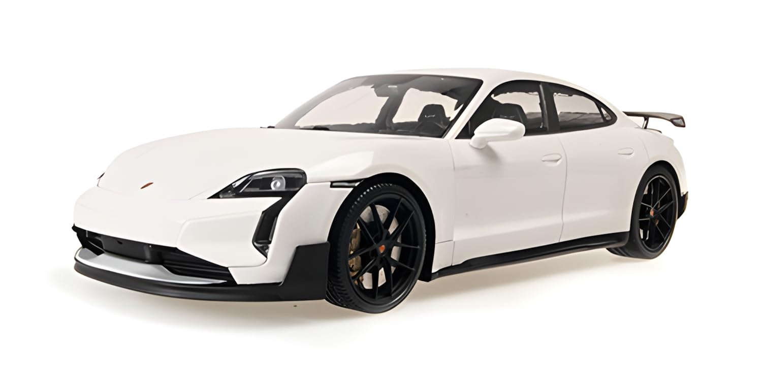 Minichamps 117069404 - Porsch. Taycan Turbo GT White 2024 - maßstab 1/18 - Modellauto