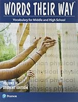Words Their Way: Vocabulary for Middle & High School 2014 Student Edition Volume II 1428439846 Book Cover