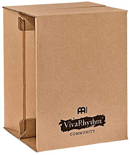 Meinl Percussion Cajon2Go Cajon Instrument - Faltbare Trommelkiste zum Mitnehmen - Aus Karton (VR-CAJ2GO)