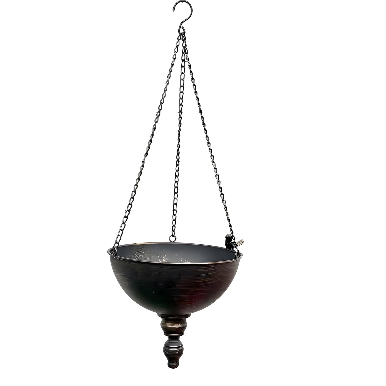 Limtula Classical Farmhouses Metal Hanging Planter Bucket with Rustproof Finish Accent for Plant Display Space Saving Garden Flower Pots