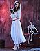 Goosun Disfraces Halloween Mujer Disfraz Novia Cadaver Halloween Vampiresa Reina Cosplay Vampira...