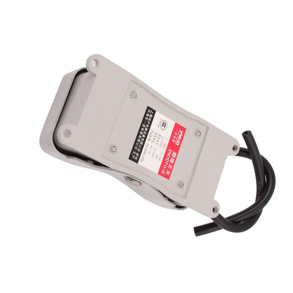 Aexit 10-15A 380V Wall Switches 2NO Momentary Power Foot Switch Light Switches Pedal Footswitch