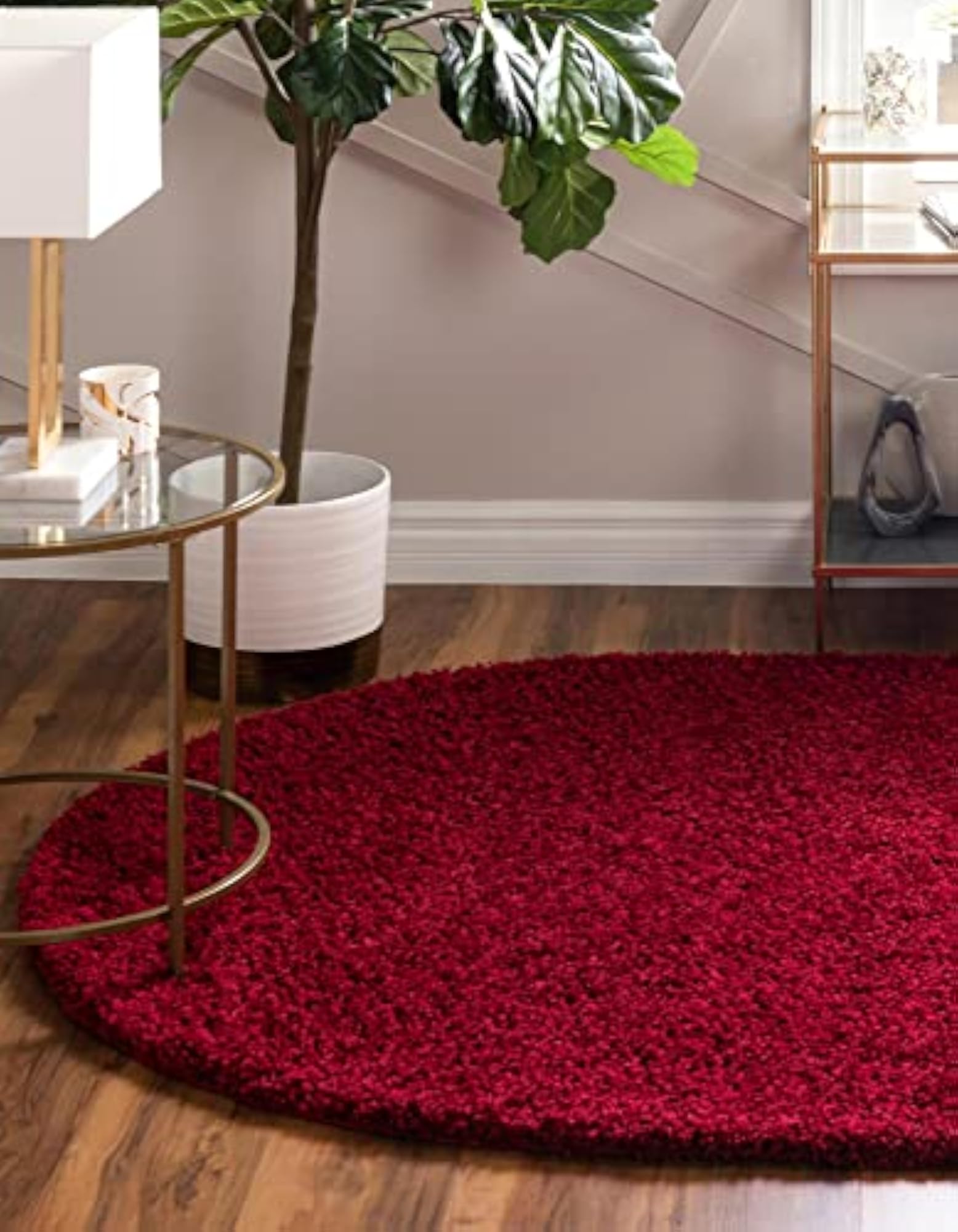 Luxury Fluffy Shaggy Polyester Carpet for Living Room Bedroom