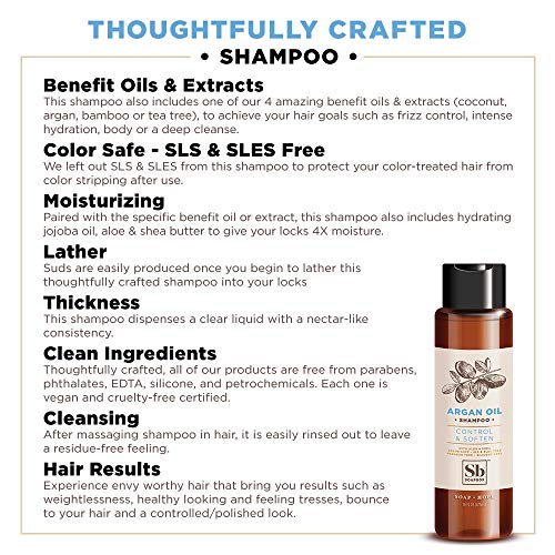 Soapbox Shampoo, Bamboo with Shea, 3 Count 써니샵