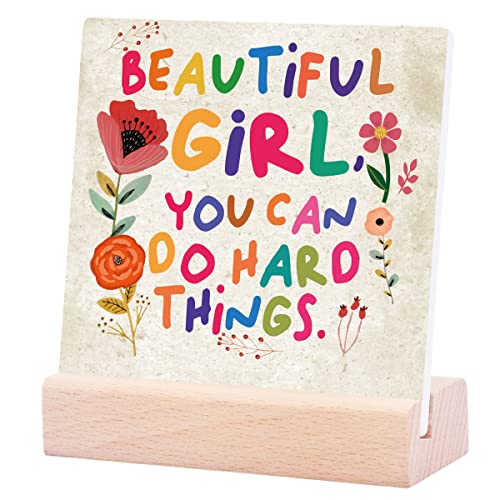 Inspirational-Quotes-Desk-Decor-Gifts-For-Women-Girls-Friends-Motivational-Sign-Ceramic-Plaque-With-Wooden-Stand-Cheer-Up-Gifts-For-Friends-Women-Beautiful-girl